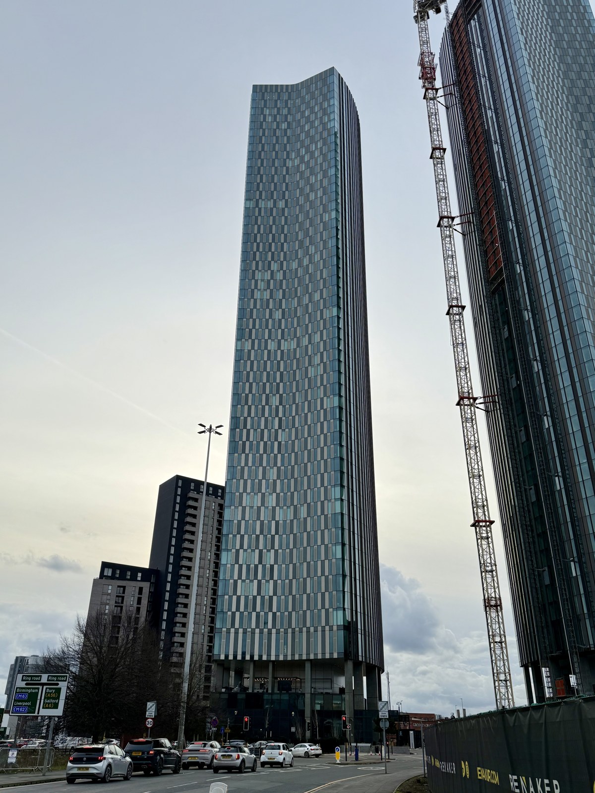 Vista River Gardens — February 2026; neighbouring construction also visible